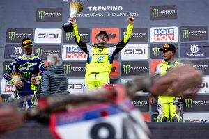 Jeffrey Herlings steht zum zweiten Mal i 2026 ganz oben auf dem Podium