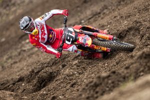 Jeremy Seewer auf der Ducati Desmo450 MX