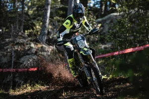 Jeremy Sydow auf der Triumph beim EnduroGP in Finnland