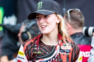 Lotte van Drunen erlebte beim MXGP of France in LaCapelle-Marival einen schwierigen Auftakt in die neue WMX-Saison.