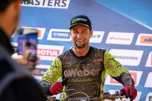 Max Nagl hat zur Zeit gut Lachen, denn er dominiert die ADAC MX Masters nach belieben