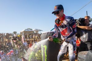 Jett Lawrence war nach dem AMA Pro Motocross Lauf in Thunder Valley vollen Lobes für die Coenen Brüder