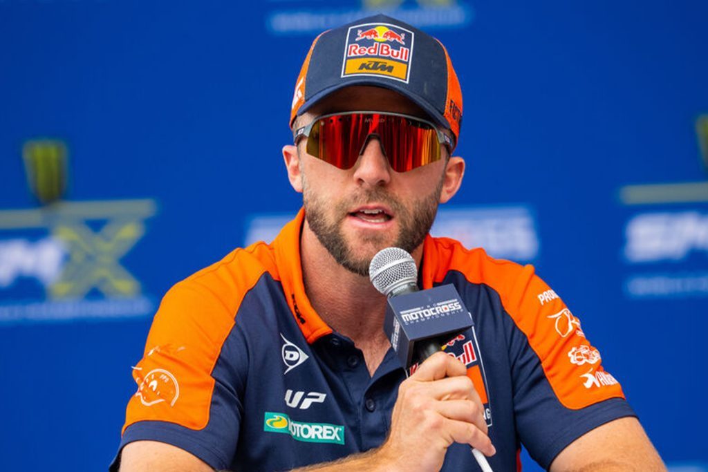 Eli Tomac stellte sich am Freitag den Fragen der Journalisten