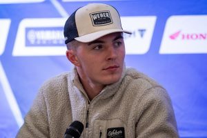 Neben Max Spies waren Tom Koch, Roan van de Moosdijk, Jerre Havisto, Jörgen Mathias Talviku und Sven Wolpert Gäste in der Pressekonferenz des ADAC MX MAsters Gaildorf 2026