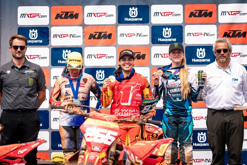 Daniela Guillen gewinnt beim MXGP of Australia in Darwin ihren ersten WMX Titel