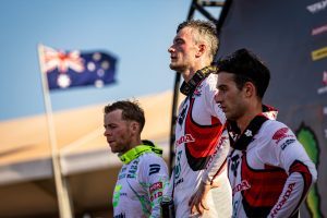 Jeffrey Herlings stand beim MXGP of Australia 2026 erneut ganz oben auf dem Treppchen