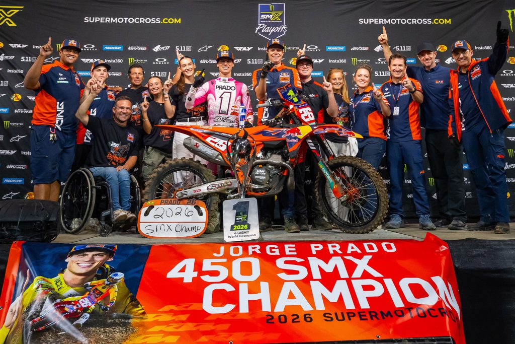 Jorge Prado ist SMX Champion 2026