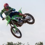 Sebastian Busty Wolter beim Test der neuen Kawasaki KX450F MJ 2027